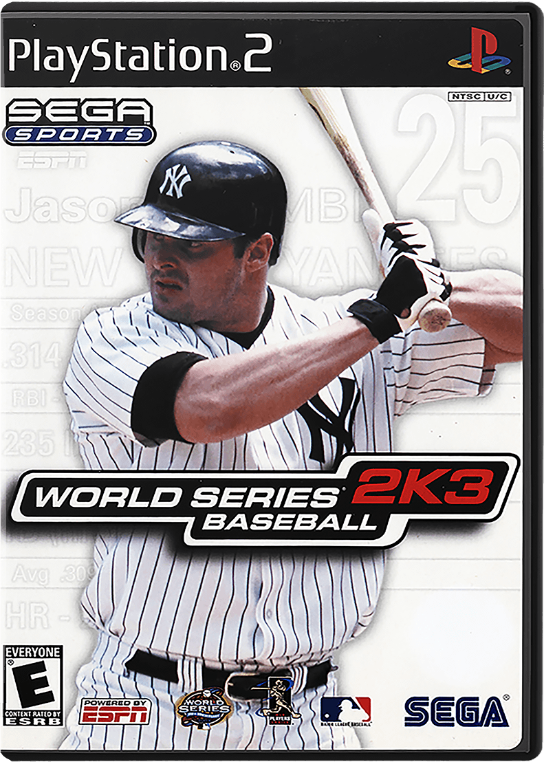 World Series Baseball 2K3 box art for Playstation 2